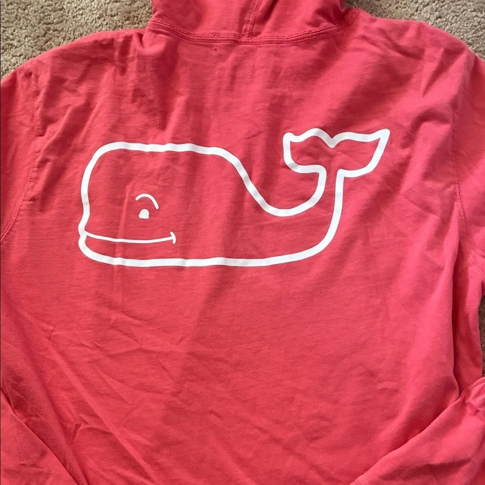 Vineyard Vines Coral Long Sleeve Size S